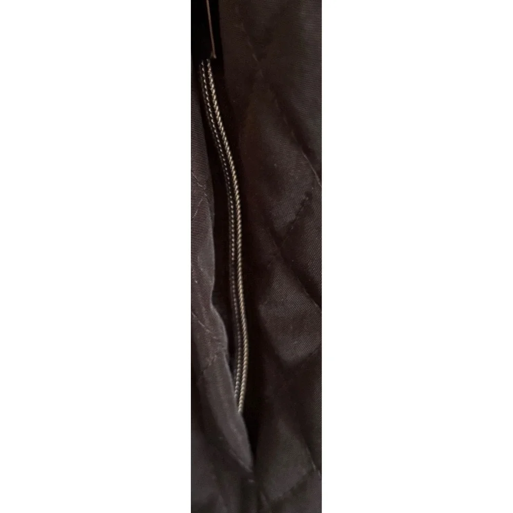 Stampin' Up Vantage‎ Quilted Jacket Women's Medium Black Full Zip Lightweight